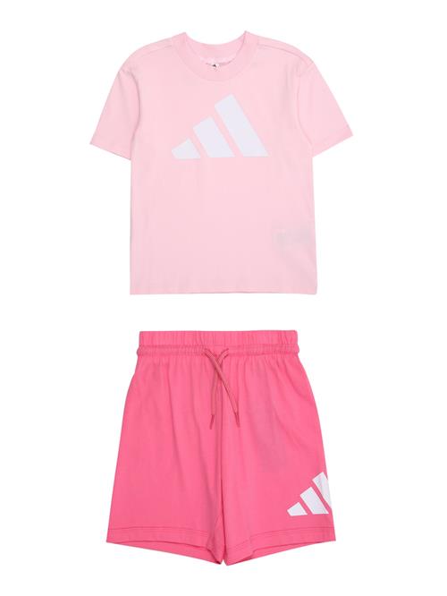 ADIDAS SPORTSWEAR Træningsdragt  lyserød / lys pink / hvid