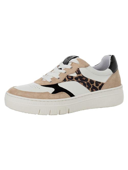 Tamaris Sneaker low  umbra / cappuccino / sort / hvid