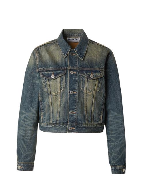 WEEKDAY Overgangsjakke  blue denim