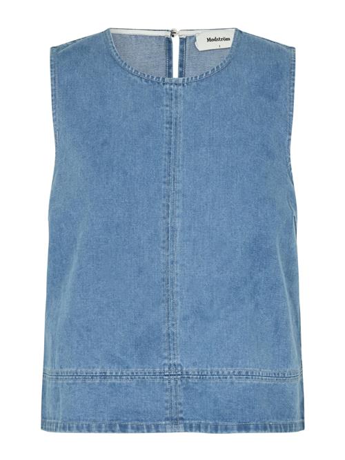 modström Overdel 'Naoma'  blue denim