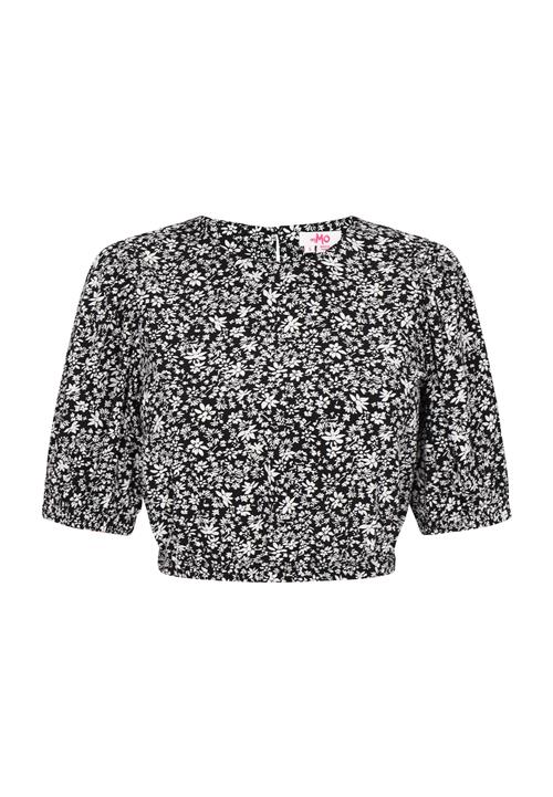 MYMO Bluse  sort / hvid