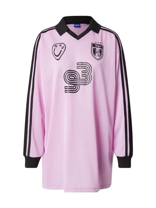 HUGO Shirts 'Delarri_B'  eosin / sort