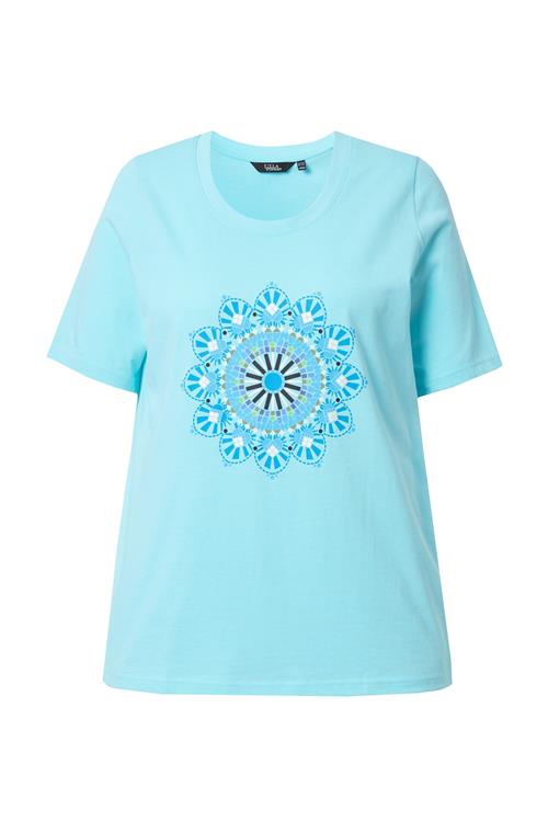 Ulla Popken Shirts  azur / aqua / lysegrøn / hvid