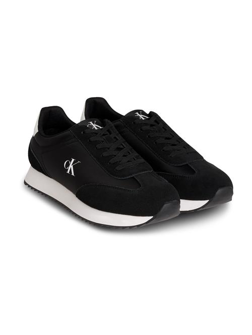 Calvin Klein Sneaker low 'RETRO RUNNER LACE UP NY-SU'  sort / hvid