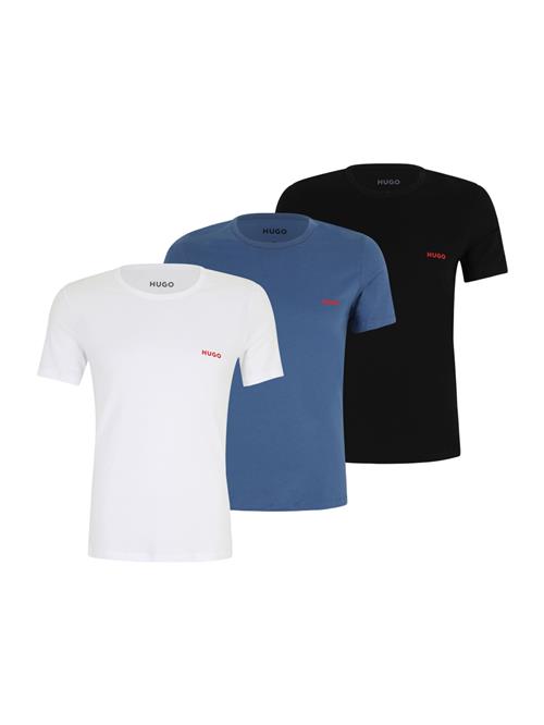 HUGO Undertrøje  mørkeblå / sort / hvid