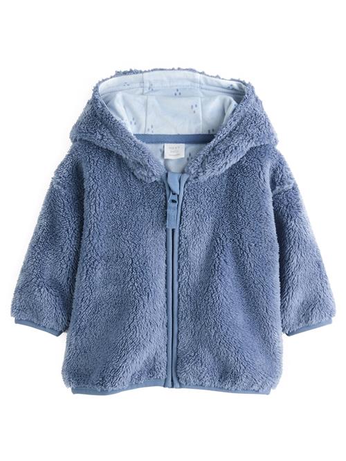 Next Fleecejakke  røgblå