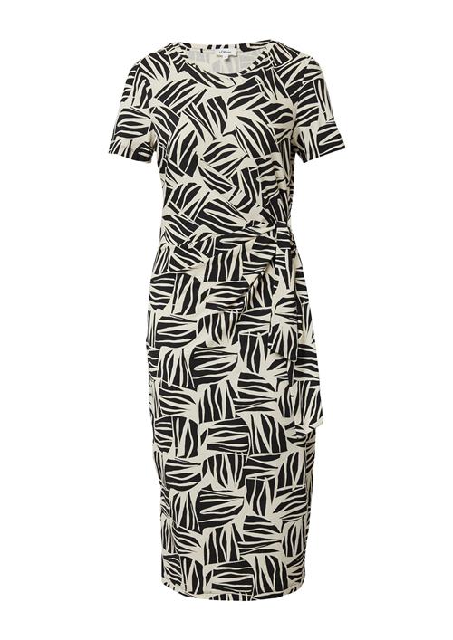 s.Oliver Kjole  creme / sort