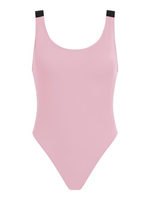 Calvin Klein Swimwear Badedragt  gammelrosa / sort / hvid