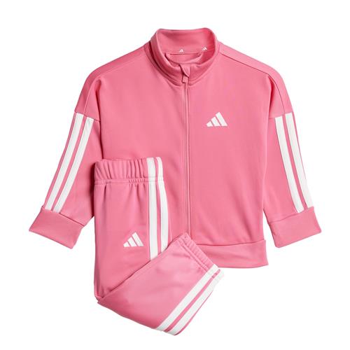 ADIDAS SPORTSWEAR Træningsdragt 'Essentials'  lyserød / hvid