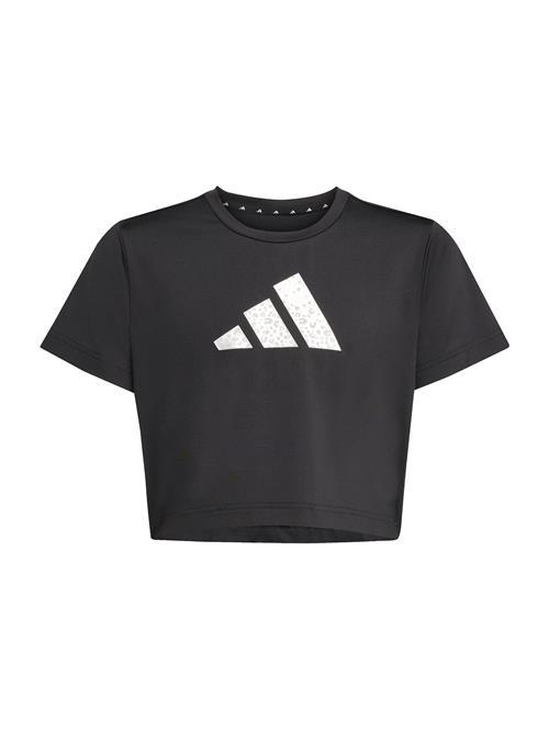 ADIDAS SPORTSWEAR Funktionsskjorte 'Essentials'  sort / hvid