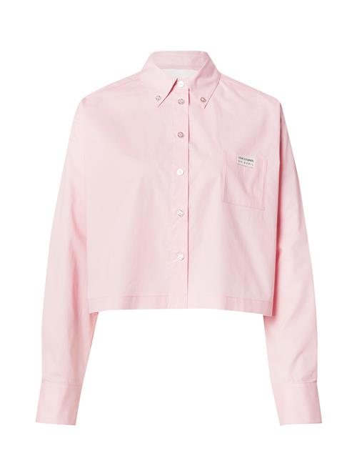 OH APRIL Bluse 'OH APRIL x LOVE Stories - Pete'  lyserød