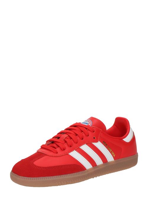 ADIDAS ORIGINALS Sneaker low 'Samba Licensed'  knaldrød / hvid