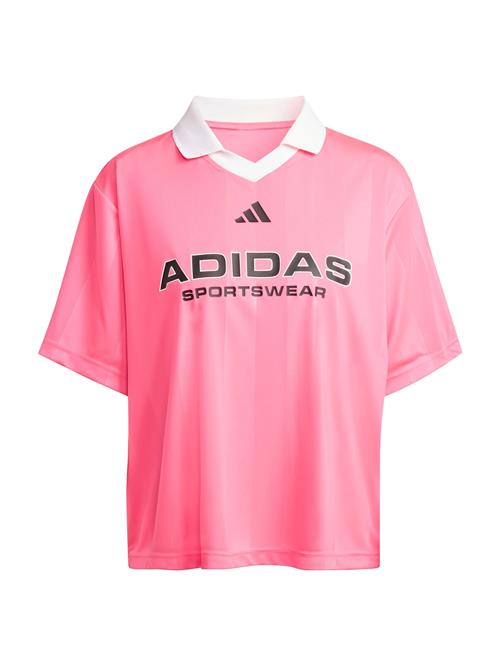 ADIDAS SPORTSWEAR Funktionsbluse 'TIRO'  lys pink / sort / hvid