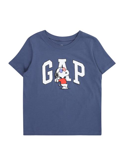 GAP Shirts 'SNOOPY USA'  blå / rød / hvid