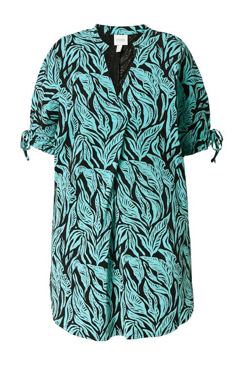 Ulla Popken Bluse  turkis / sort