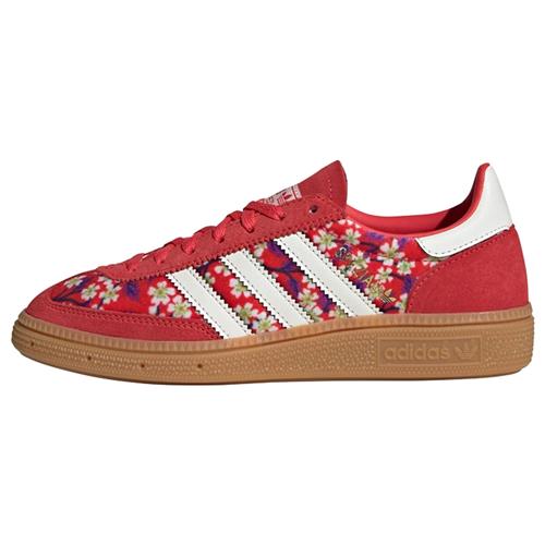 ADIDAS ORIGINALS Sneakers 'Handball Spezial x Liberty London'  lysegrøn / lilla / rød / hvid