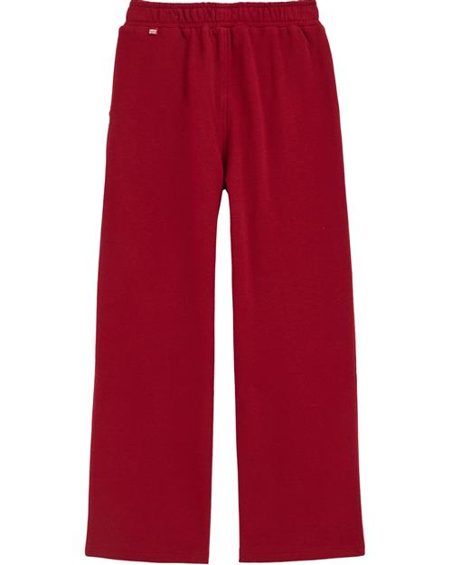 WE Fashion Bukser  rød / hvid