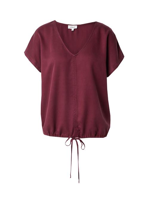 s.Oliver Bluse  bordeaux