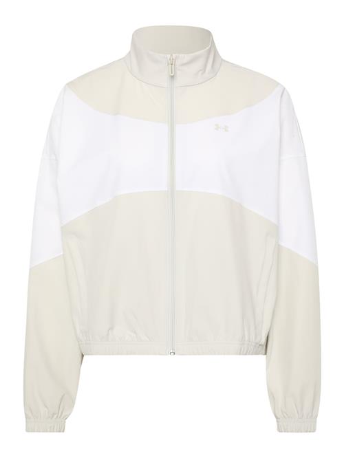 UNDER ARMOUR Sportsjakke 'Rival'  beige / hvid