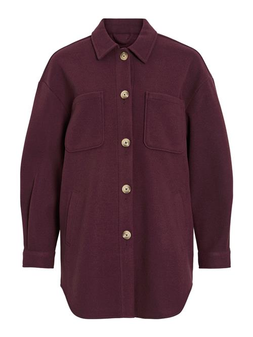 VILA Overgangsjakke 'VIKimmi'  aubergine