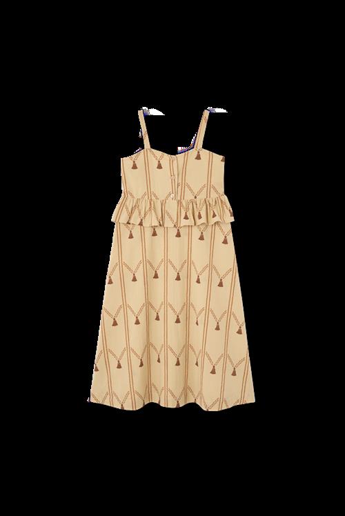 The Animals Observatory Roe Kjole Soft Brown  Soft Brown 8 Y  Brun  8 år  kvinde