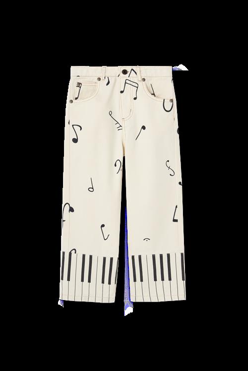 The Animals Observatory Ant Jeans Raw White  Raw White 3 Y  Hvid  3 år  mand