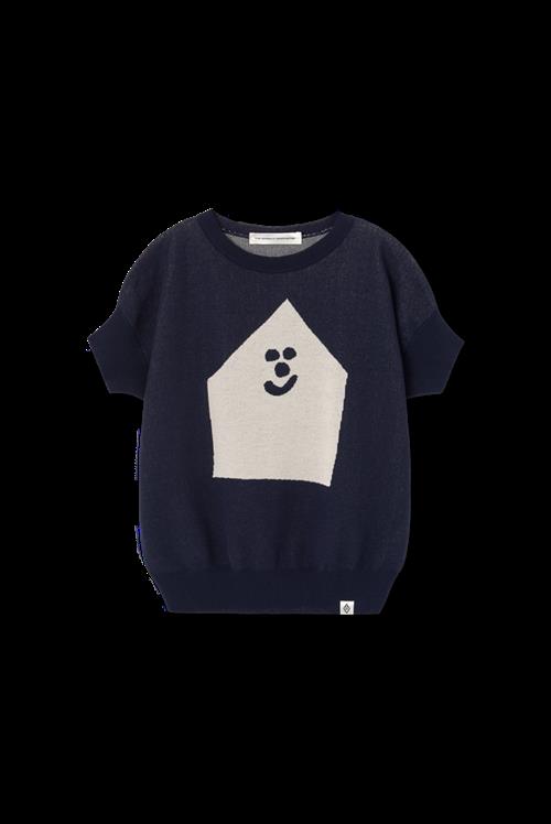The Animals Observatory Bat Kortærmet Sweater Deep Blue  Deep Blue 8 Y  Blå  8 år  mand