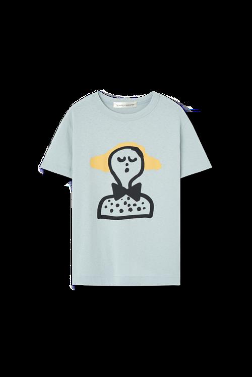 The Animals Observatory Rooster T-shirt Blue  Blue 4 Y  Blå  4 år  unisex