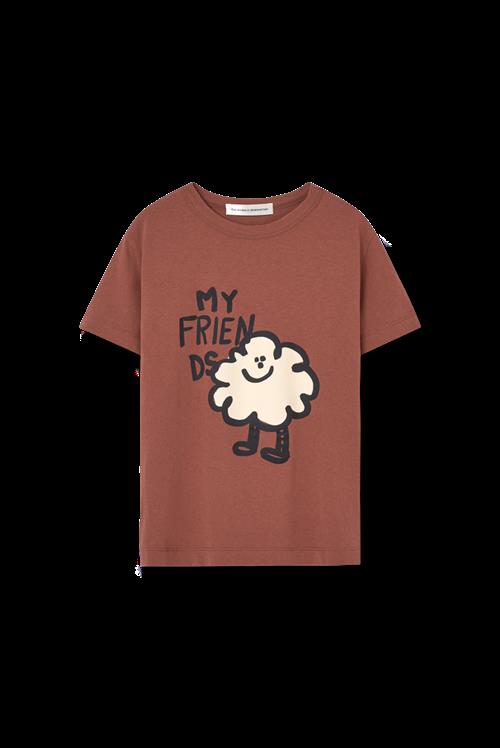 The Animals Observatory Rooster T-shirt Brown  Brown 6 Y  Brun  6 år  unisex