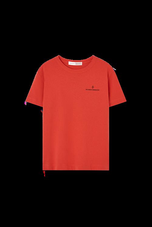 The Animals Observatory Rooster T-shirt Red  Red 4 Y  Rød  4 år  unisex