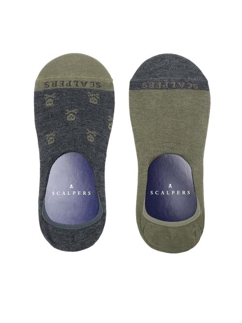 Scalpers Støvletter  mørkegrå / khaki