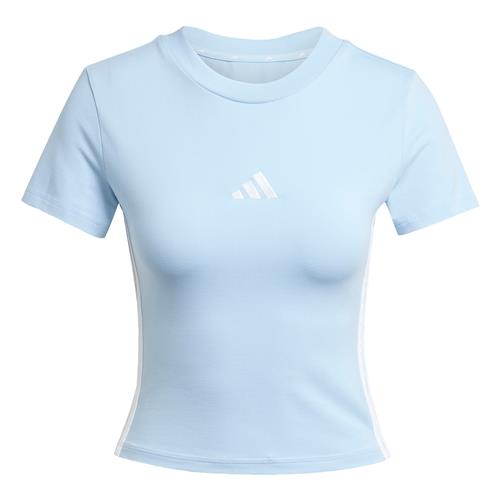 ADIDAS SPORTSWEAR Funktionsbluse 'Essentials'  lyseblå / hvid