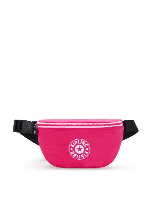 KIPLING Bæltetaske 'Fresh Lite'  magenta / hvid