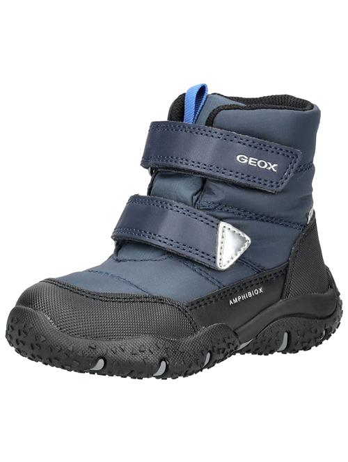 GEOX Snowboots 'Baltic'  navy / sort / sølv