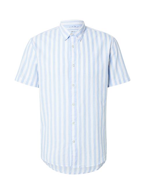 SELECTED Skjorte  lyseblå / hvid