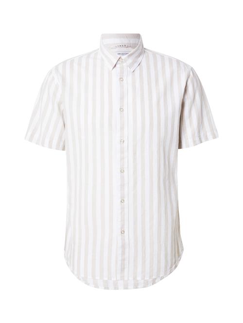 SELECTED Skjorte  beige / kit