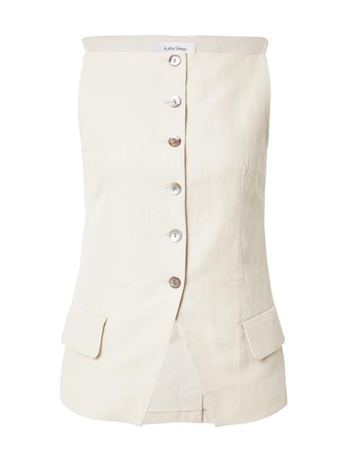 & Other Stories Jakkesætsvest  ecru