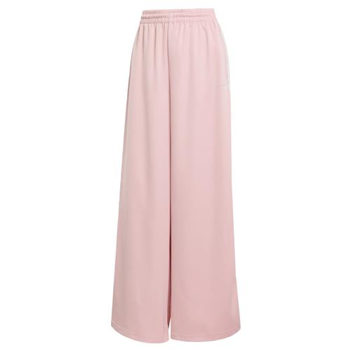 ADIDAS ORIGINALS Bukser 'Satin Wide Leg Pants Ruffle'  lyserød / hvid