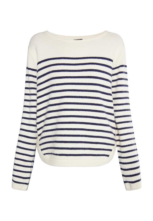 DreiMaster Maritim Pullover  marin / uldhvid