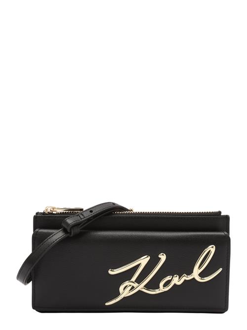 Karl Lagerfeld Skuldertaske  guld / sort