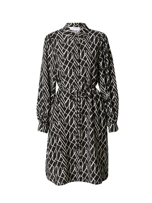 SELECTED Blusekjole 'Peppi-Tonia'  beige / sort