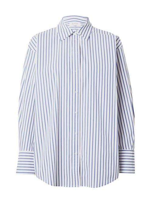 ABOUT YOU x Iconic by Tatiana Kucharova Bluse 'Paula'  navy / hvid