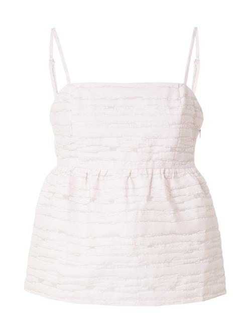 SELECTED Overdel 'VICCA'  grå / lyserød