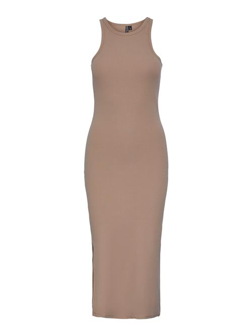 PIECES Kjole 'RUKA'  mørkebeige