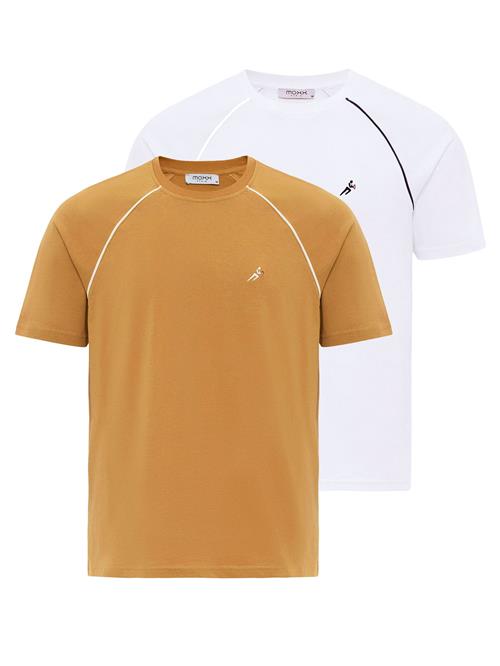 Moxx Paris Bluser & t-shirts  camel / sort / hvid