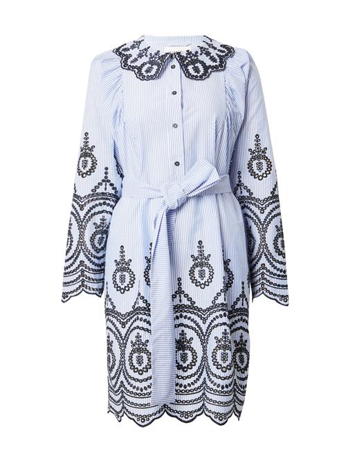 Munthe Blusekjole 'OCINA'  blå / sort / hvid