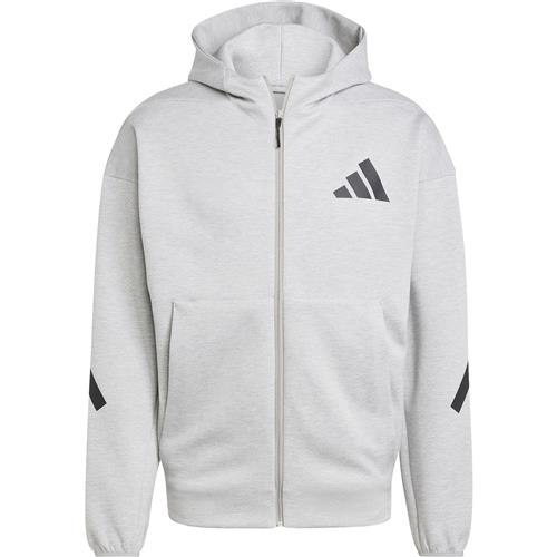 ADIDAS SPORTSWEAR Sweatjakke 'Z.N.E.'  grå / sort