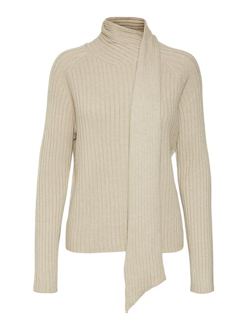 VERO MODA Pullover 'Zoey'  mørkebeige