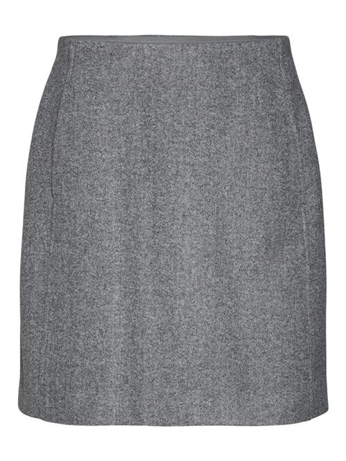 VERO MODA Nederdel 'VMFortunallison'  grå-meleret