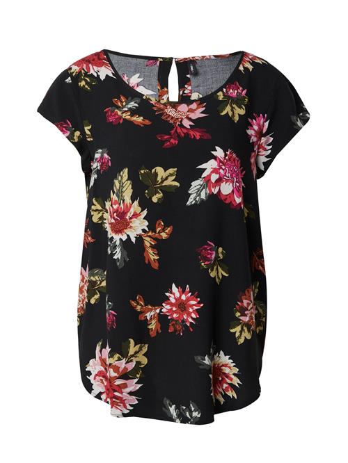 ONLY Bluse 'ONLNOVA'  grøn-meleret / hummer / vinrød / sort